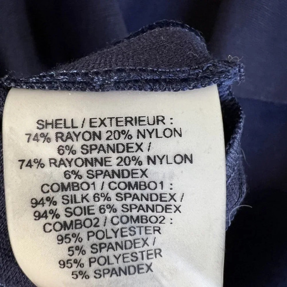 Alice + Olivia Employed Navy Blue Peplum Dress $264 - Picture 12 of 13